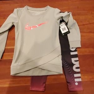 Nike girls 2-3 dri-fit outfit